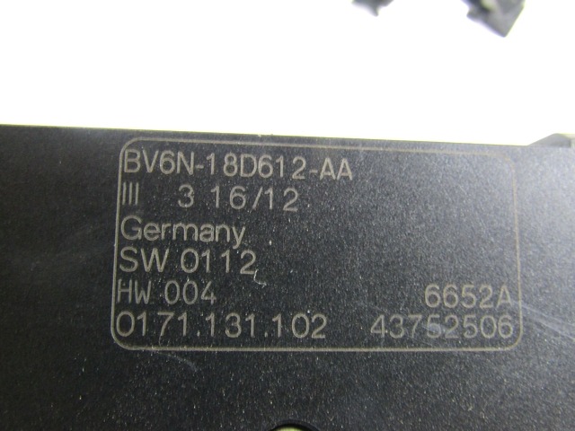 BV6N-18D612-AA RADIATORE RISCALDAMENTO ELETTRICO FORD CMAX 1.6 D 85KW 6M 5P (2012) RICAMBIO USATO 