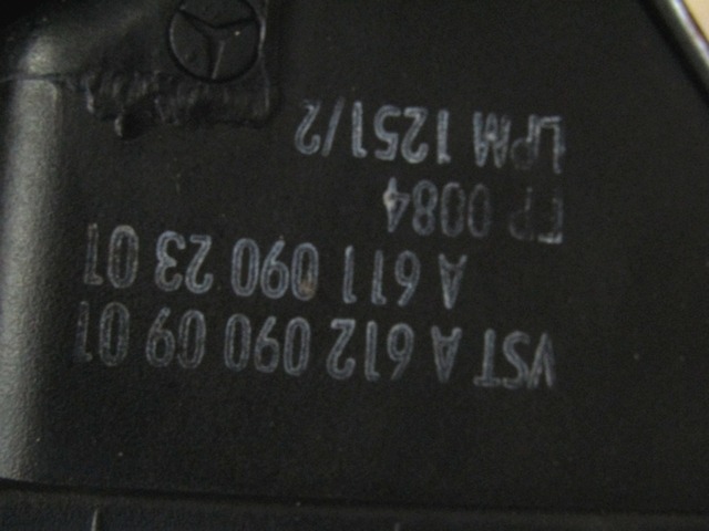 A6120900901 SCATOLA FILTRO ARIA MERCEDES ML 270 W163 2.7 D 120KW AUT 5P (2004) RICAMBIO USATO 