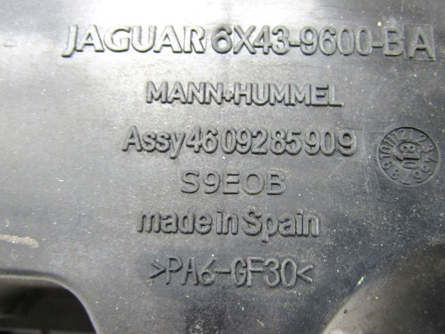6X43-9600-BA SCATOLA FILTRO ARIA JAGUAR X-TYPE 2.2 D 107KW AUT 5P (2009) RICAMBIO USATO 