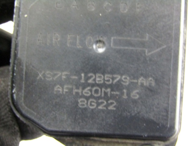 XS7F-12B579-AA FLUSSOMETRO DEBIMETRO JAGUAR X-TYPE 2.2 D 107KW AUT 5P (2009) RICAMBIO USATO 