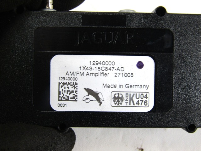 1X43-18C847-AD CENTRALINA AMPLIFICATORE ANTENNA JAGUAR X-TYPE 2.2 D 107KW AUT 5P (2009) RICAMBIO USATO 