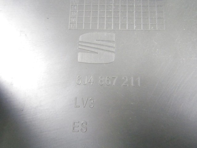 6J4867211 PANNELLO INTERNO PORTA POSTERIORE SINISTRA SEAT IBIZA 1.2 D 55KW 5M 5P (2011) RICAMBIO USATO 