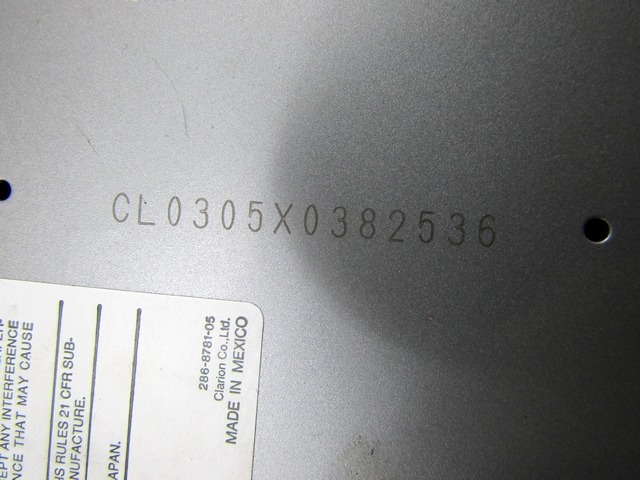 CDC634 CARICATORE CD AFTERMARKET CLARION VOLKSWAGEN GOLF 4 1.6 B 74KW 5M 5P (1998) RICAMBIO USATO 