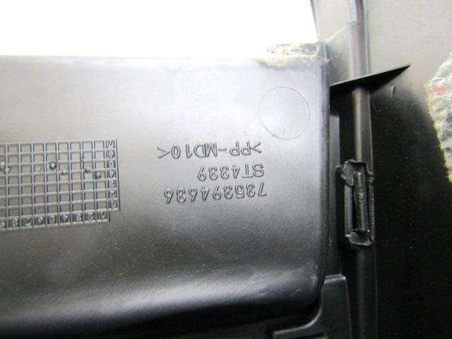 735394636 TUNNEL CENTRALE GUIDATORE FIAT GRANDE PUNTO 1.2 B 48KW 5M 5P (2006) RICAMBIO USATO 