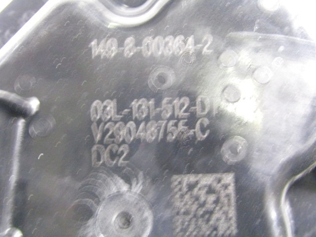 03L131512DT VALVOLA EGR BY PASS AUDI Q5 2.0 125KW 4X4 5P D 6M (2011) RICAMBIO USATO 