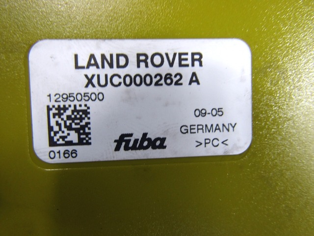 XUC000262 CENTRALINA AMPLIFICATORE ANTENNA LAND ROVER RANGE ROVER SPORT 2.7 D 140KW AUT 5P (2005) RICAMBIO USATO 