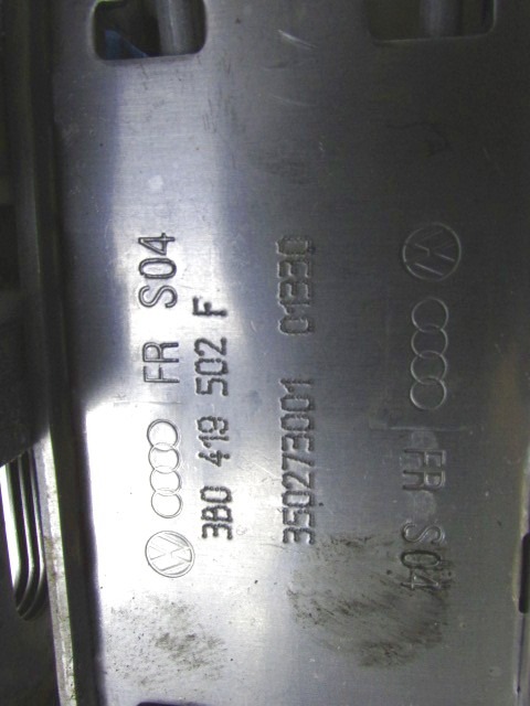 3B0419502F PIANTONE STERZO GUIDA VOLKSWAGEN PASSAT 1.9 D 96KW 6M 5P (2002) RICAMBIO USATO 