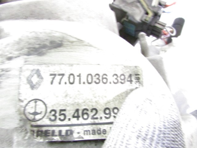 7701036394 FARO FANALE ANTERIORE LATO DESTRO PASSEGGERO RENAULT TWINGO 1.2 B 43KW 5M 3P (1998) RICAMBIO USATO 