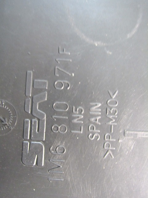 1M6810971F PARASALE PARASASSI POSTERIORE SINISTRO SEAT LEON 1.9 D 96KW 6M 5P (2005) RICAMBIO USATO 
