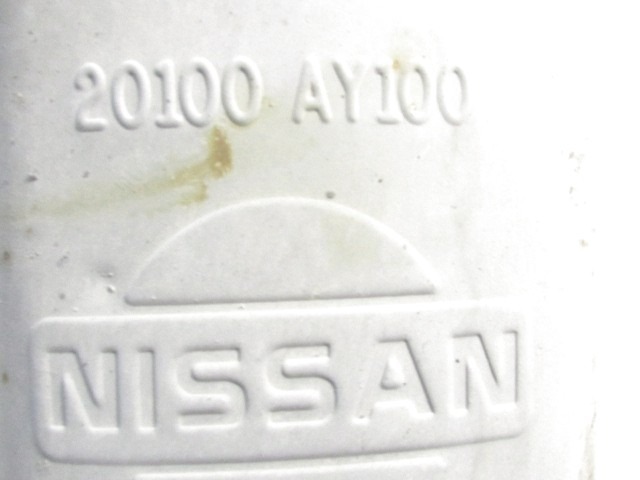 20100AY100 MARMITTA TUBO DI SCARICO CON SILENZIATORE TERMINALE NISSAN MICRA 1.5 D 63KW 5M 5P (2008) RICAMBIO USATO 