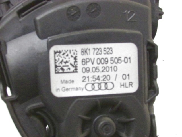 8K1723523 PEDALE ACCELLERATORE AUDI A6 AVANT 3.0 176KW 5P D AUT (2011) RICAMBIO USATO 