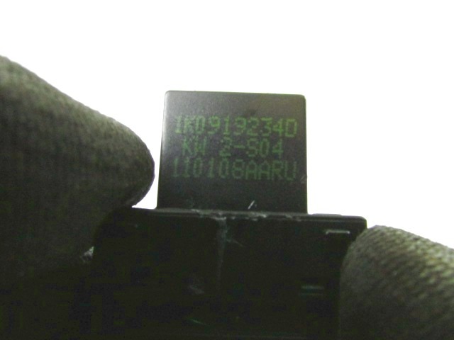 1K09192340 COMANDO INDICATORE DISATTIVAZIONE AIRBAG PASSEGGERO VOLKSWAGEN GOLF 5 2.0 D 103KW AUT 3P (2008) RICAMBIO USATO 