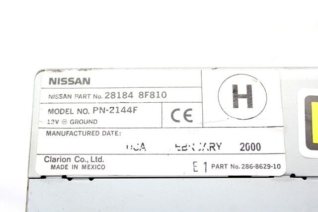 28184-8F810 CARICATORE CD NISSAN TERRANO II 2.7 92KW 4X4 3P D AUT (2000) RICAMBIO USATO 
