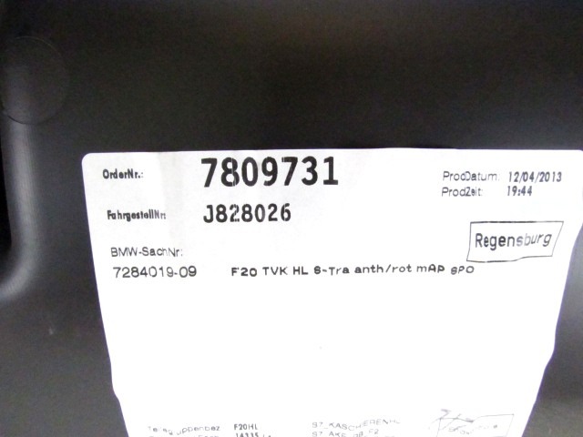 51427283973 PANNELLO INTERNO PORTA POSTERIORE SINISTRA BMW SERIE 1 118 D F20 2.0 D 105KW AUT 5P (2013) RICAMBIO USATO 