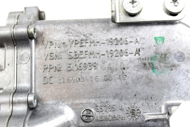 VPEFMH-19206-AC RADIATORE SCARICO GAS EGR FORD TRANSIT COURIER 1.5 D 55KW 5M 3P (2016) RICAMBIO USATO 
