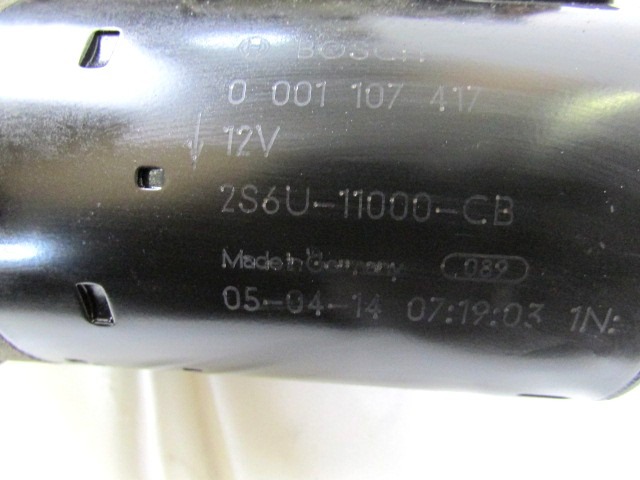 2S6U-11000-CB MOTORINO AVVIAMENTO FORD FUSION 1.4 B 59KW 5M 5P (2005) RICAMBIO USATO 0001107417