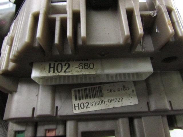 83800-0H022 QUADRO STRUMENTI CONTACHILOMETRI CITROEN C1 1.0 50KW 5P B AUT (2007) RICAMBIO USATO 
