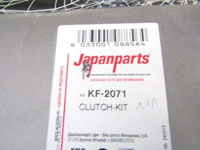 KF-2071 KIT FRIZIONE CON SPINGIDISCO E CUSCINETTO JAPANPARTS TOYOTA LAND CRUISER 80 4.2 TD 118 KW RICAMBIO NUOVO