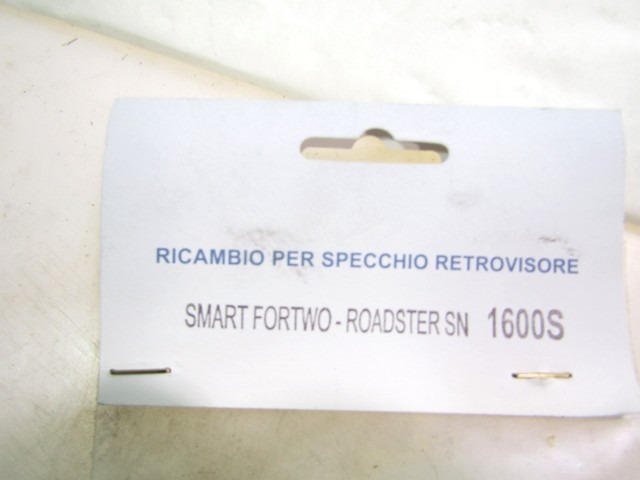 1200S VETRO SPECCHIO SPECCHIETTO RETROVISORE SINISTRO BIAGI SMART ROADSTER 0.7 B RICAMBIO NUOVO