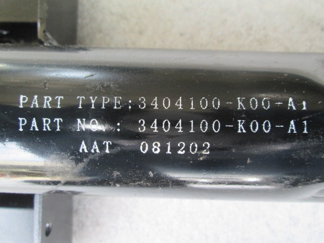 3404100-K00 PIANTONE STERZO CON CHIAVE GREAT WALL HOVER 2.4 G 98KW 5M 5P (2008) RICAMBIO USATO 