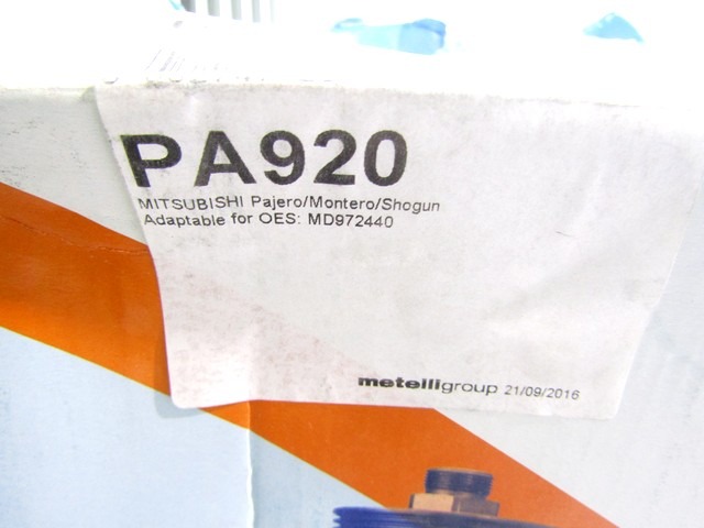 PA920 POMPA ACQUA GRAF MITSUBISHI PAJERO 3.5 V6 24V 153 KW RICAMBIO NUOVO