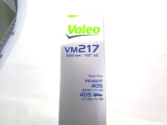 VM217 SPAZZOLE TERGICRISTALLO ANTERIORE VALEO PEUGEOT 405 1.6 B RICAMBIO NUOVO