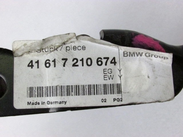 41617210674 CERNIERA COFANO ANTERIORE LATO DESTRO BMW 116I (E87) 1.6 85KW 5P B 6M (2006) RICAMBIO USATO 