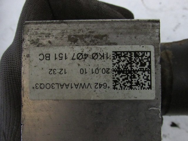 1K0407151BC BRACCIO OSCILLANTE ANTERIORE SINISTRO VOLKSWAGEN GOLF 6 1.6 66KW 5P D 5M (2010) RICAMBIO USATO
