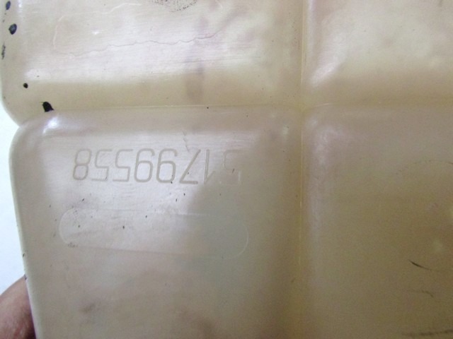 51799558 VASCHETTA ACQUQA COMPENSAZIONE RADIATORE FIAT BRAVO 1.9 D 88KW 5M 5P (2007) RICAMBIO USATO 