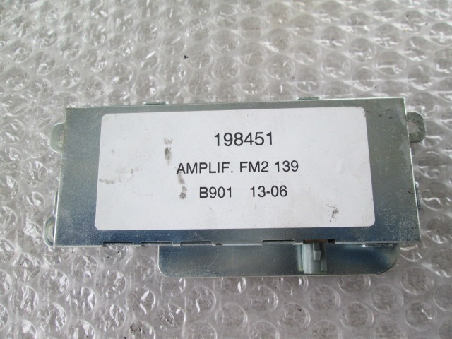 198451 CENTRALINA AMPLIFICATORE ANTENNA MASERATI QUATTROPORTE CAMBIOCORSA M139 4.2 B 295KW AUT 4P (2007) RICAMBIO USATO FM2 139