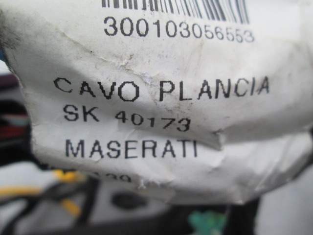 208696 CAVO PLANCIA MASERATI QUATTROPORTE CAMBIOCORSA M139 4.2 B 295KW AUT 4P (2007) RICAMBIO USATO 