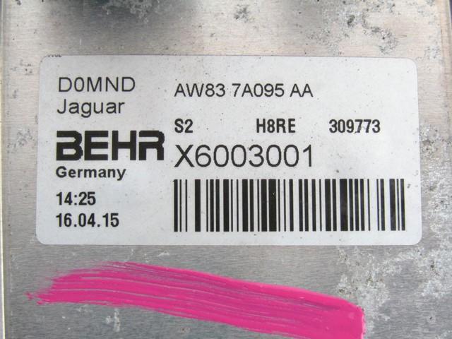 AW83-7A095-AA RADIATORE OLIO CAMBIO AUTOMATICO JAGUAR XF 2.2 D 147 KW 5P AUT (2015) RICAMBIO USATO 