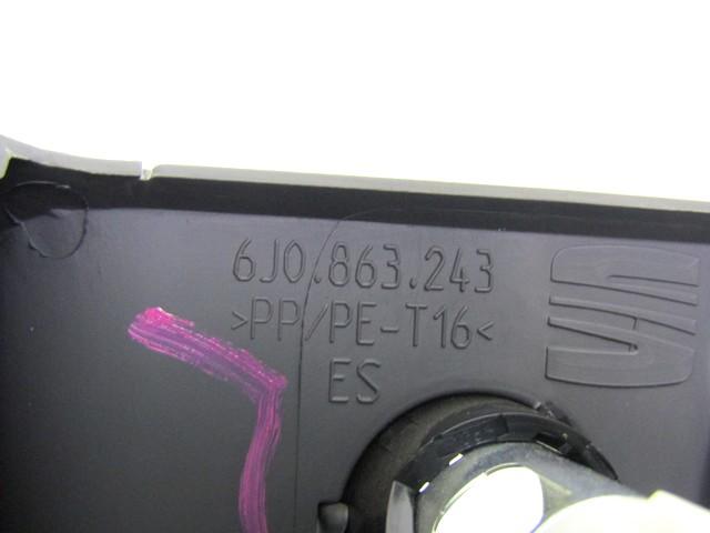 6J0863243 TUNNEL CENTRALE SEAT IBIZA 1.4 B 63KW 5M 5P (2009) RICAMBIO USATO 