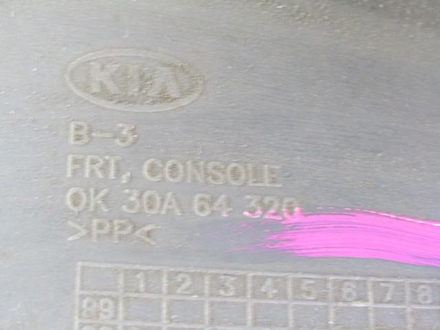 0K30A64320 TUNNEL CENTRALE PARTE ANTERIORE KIA RIO SW 1.3 B 55KW 5M 5P (2001) RICAMBIO USATO 