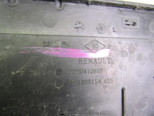 7700410897 SPOILER POSTERIORE RENAULT CLIO 1.2 B 55KW 5M 3P (2002) RICAMBIO USATO 