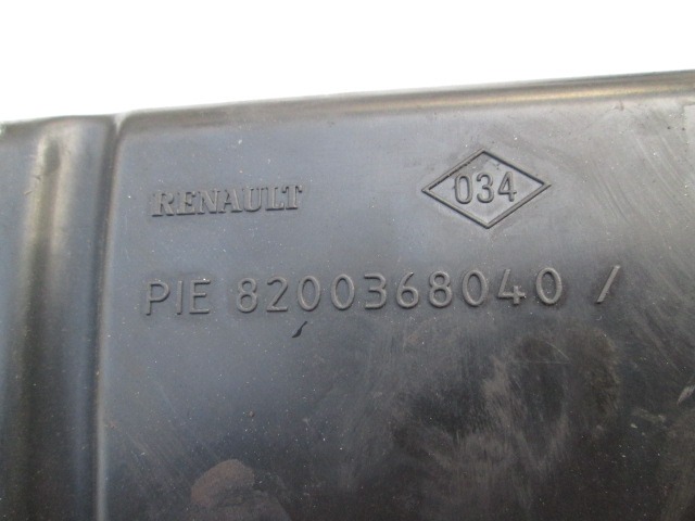 8200368040 COPERCHIO PUNTERIE RENAULT SCENIC 1.9 D 96KW 6M 5P (2006) RICAMBIO USATO 7700111609