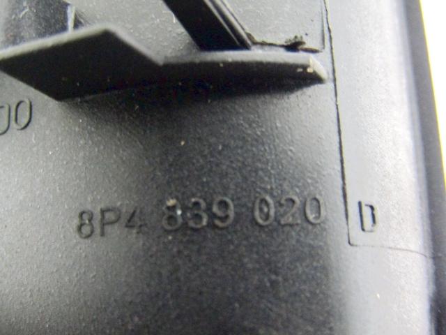 8P4839020 MANIGLIA INTERNA PORTA POSTERIORE DESTRA AUDI A3 2.0 D 103KW AUT 5P (2011) RICAMBIO USATO