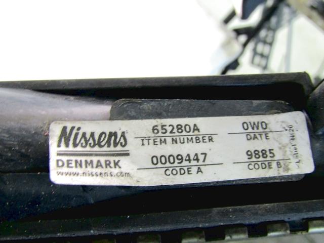 65280A NISSENS RADIATORE ACQUA AFTERMARKET AUDI A3 1.9 D 77KW 5M 3P (2003) RICAMBIO USATO