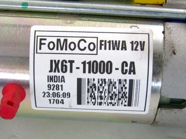 JX6T-11000-CA MOTORINO AVVIAMENTO FORD PUMA 1.0 B 92KW 6M 5P (2020) RICAMBIO USATO 
