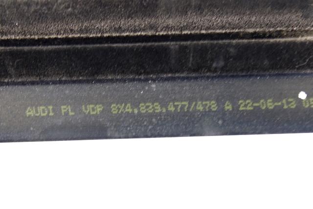 8X4839477A RASCHIAVETRO MODANATURA PORTA POSTERIORE SINISTRA AUDI A1 SPORTBACK 1.6 66KW 5P D AUT (2013) RICAMBIO USATO
