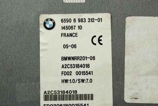 65906983312 CENTRALINA SISTEMA DI NAVIGAZIONE SATELLITARE BMW X5 E53 3.0 D 4X4 160KW AUT 5P (2006) RICAMBIO USATO 