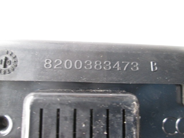 20083051 CENTRALINA BODY COMPUTER RENAULT CLIO 1.2 G 55KW 5M 5P (2010) RICAMBIO USATO 8201054119 00077918 8200383473B 21669390-7