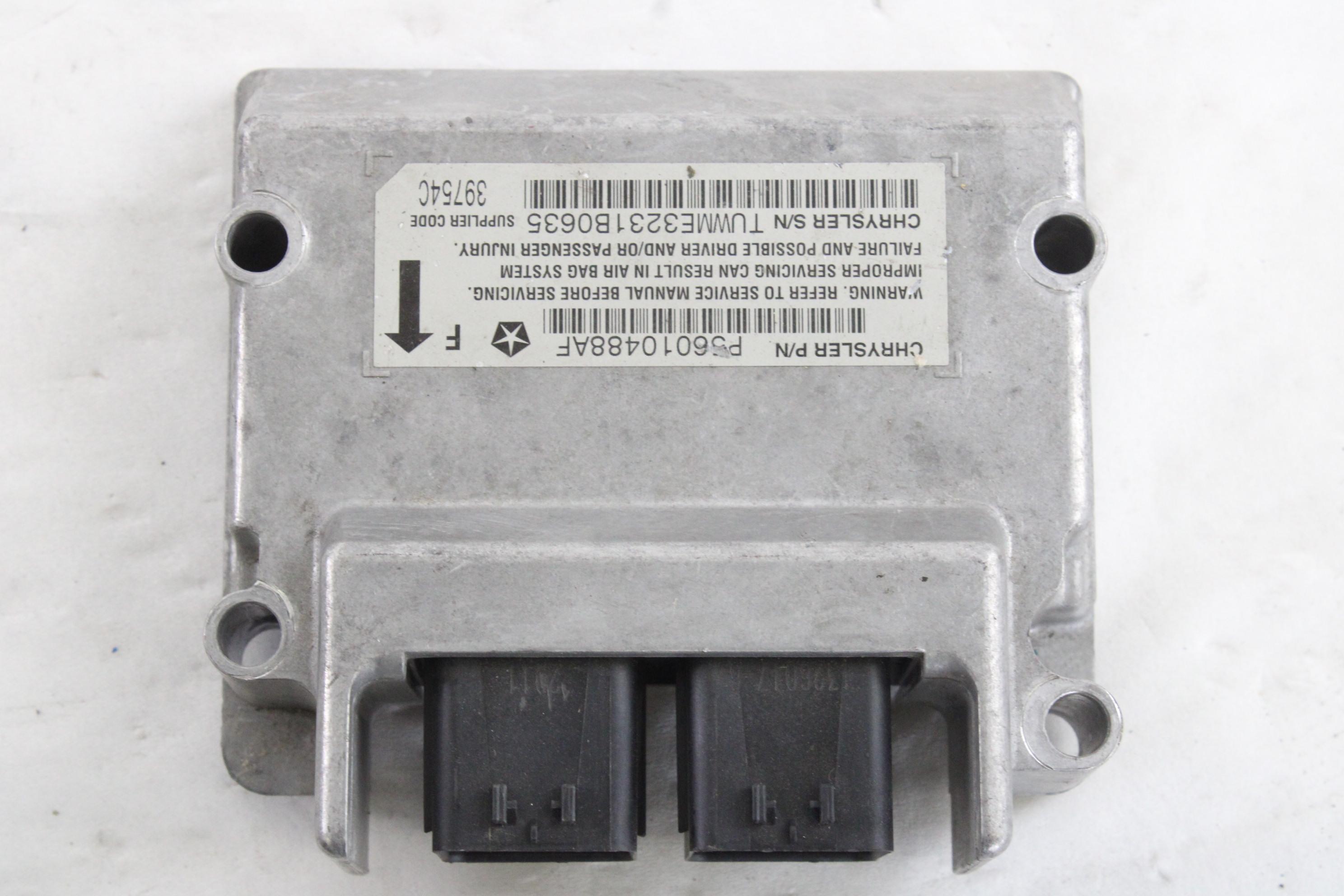 P56010488AF CENTRALINA AIRBAG JEEP GRAND CHEROKEE 2.7 120KW 5P B AUT (2005) RICAMBIO USATO