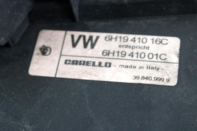 6H1941016C FARO FANALE ANTERIORE DESTRO SEAT AROSA 1.0 (1998) RICAMBIO USATO
