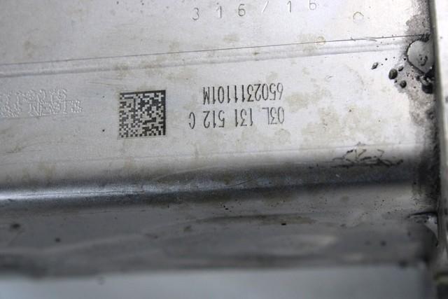 03L131512C RADIATORE SCARICO GAS EGR VOLKSWAGEN TIGUAN 2.0 D 4X4 103KW 6M 5P (2012) RICAMBIO USATO 