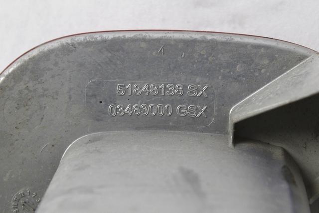 51848138 FARO FANALE RETRONEBBIA POSTERIORE SINISTRO FIAT PANDA 1.3 D 55KW 5M 5P (2013) RICAMBIO USATO