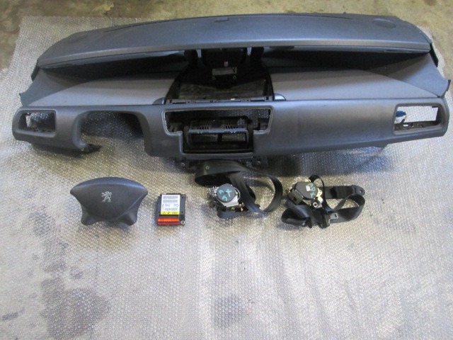 KIT AIRBAG COMPLETO PEUGEOT 807 2.2 D 94KW 5M 5P (2002) RICAMBIO USATO 8211YW 4112HP 8974XF  8974XE  