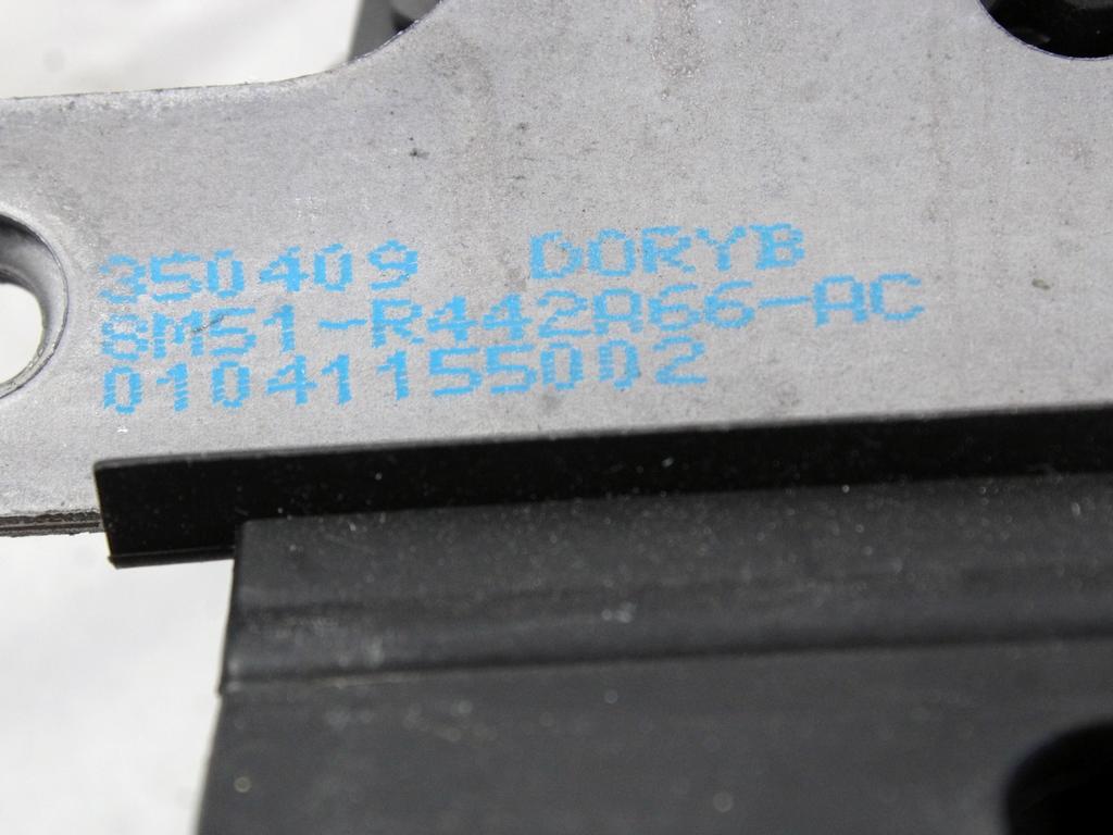 8M51-R442A66-AC CHIUSURA SERRATURA PORTELLONE COFANO POSTERIORE BAULE FORD FOCUS SW 2.0 G 107KW 5M 5P (2009) RICAMBIO USATO 