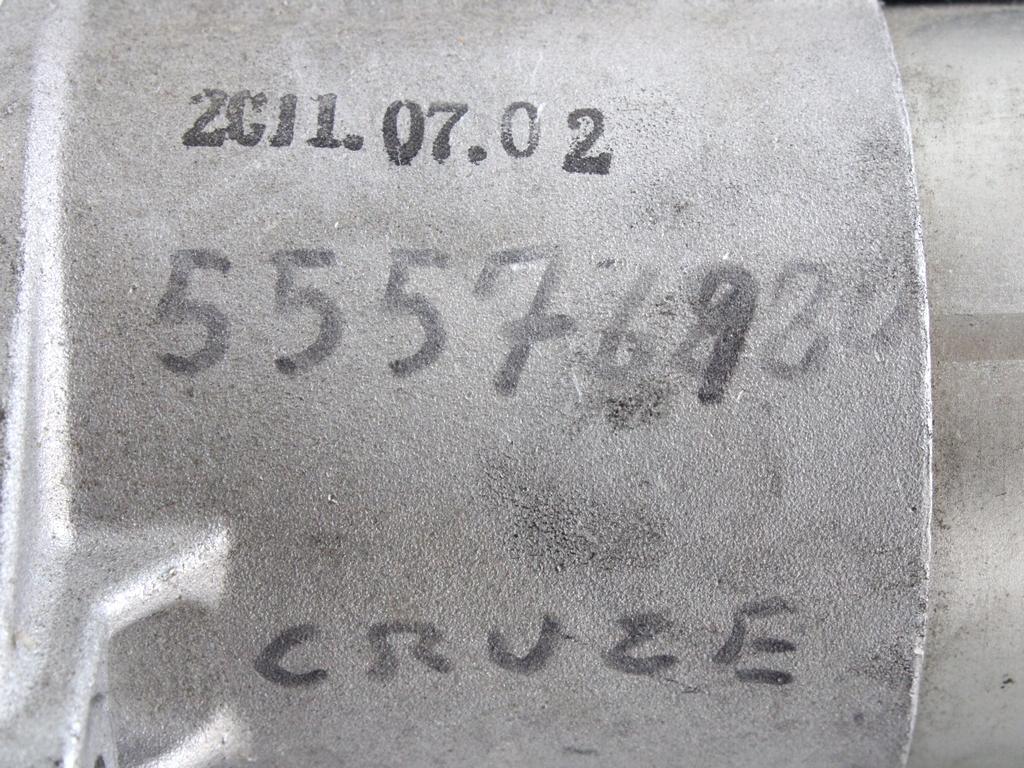 55576980 MOTORINO AVVIAMENTO CHEVROLET CRUZE 1.6 B 80KW 5M 5P (2012) RICAMBIO USATO