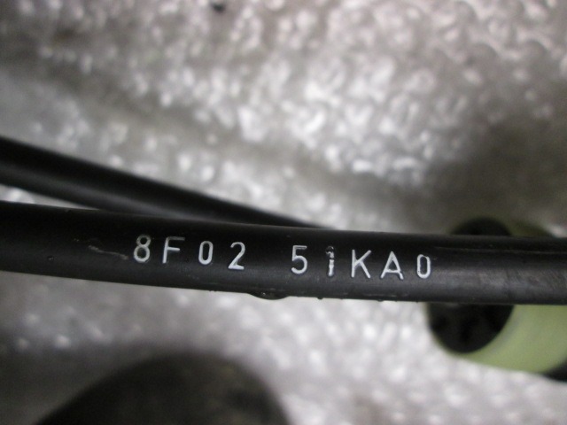 8F0251KA0 CORDE CAMBIO SUZUKI SPLASH 1.3 D 55KW 5M 5P (2009) RICAMBIO USATO 